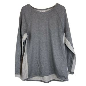 American Giant Large Gray Metallic Sweatshirt